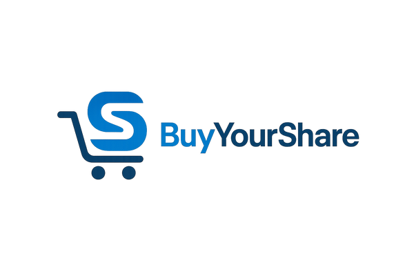 Logo BuyYourShare con colori coordinati